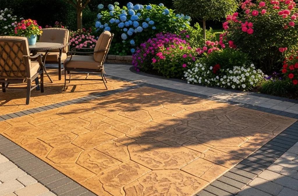 Stamped Concrete vs. Pavers: Which is Better?
