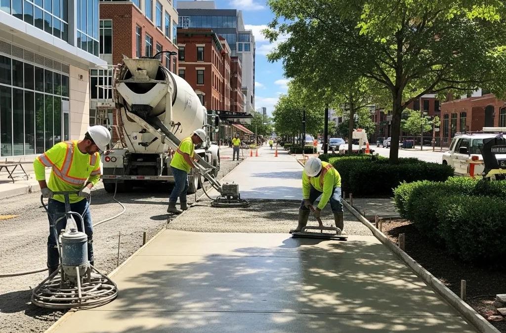 Sidewalk & Walkway Installation Milwaukee, WI