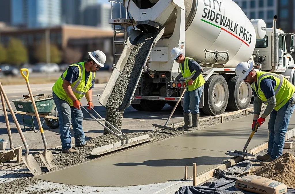 Professional Concrete Sidewalk Installation & Repair in Milwaukee | Morici Bros