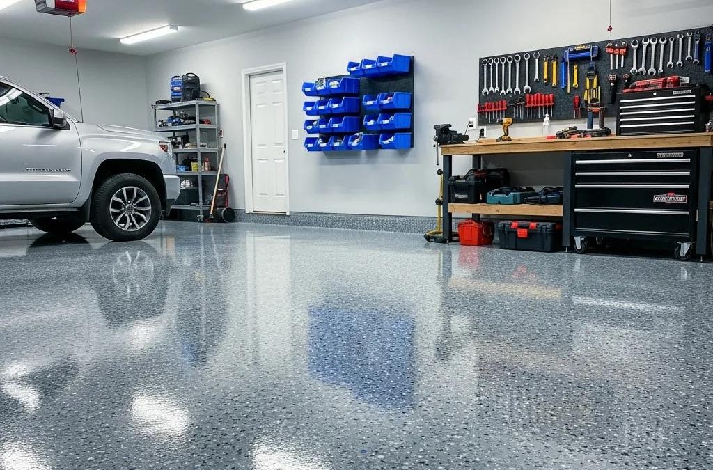 Benefits of Epoxy for Concrete Garage Floors