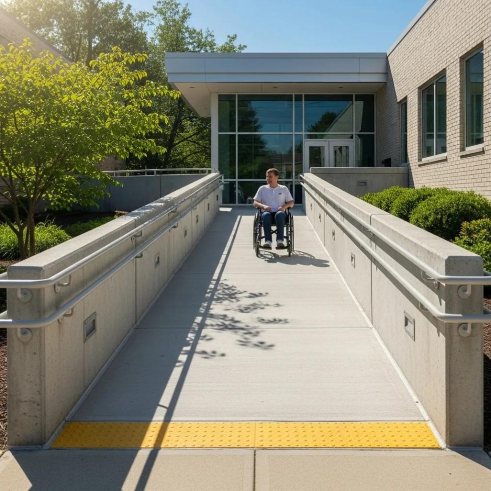 Challenging Ramp Paths Accessible Concrete Paths & Ramps in New Berlin, Wisconsin | Morici ...