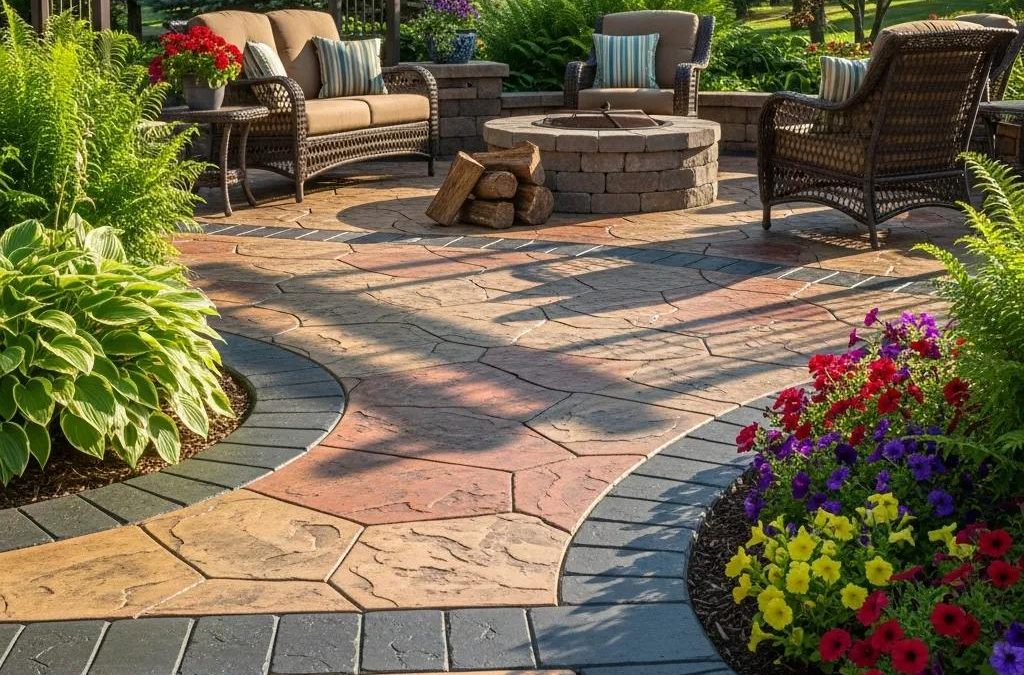 Stamped Concrete Services in Oak Creek, WI