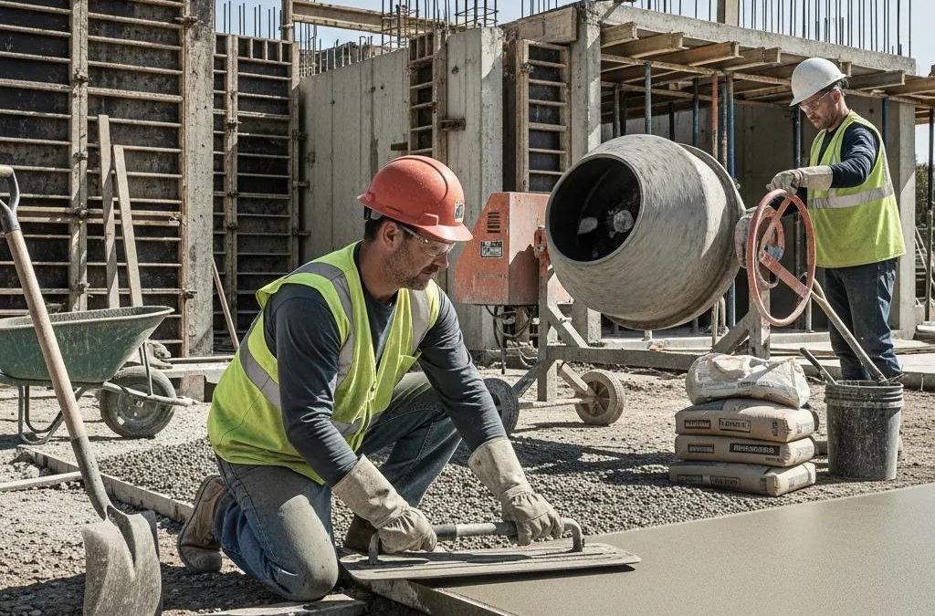 Steps to Become a Concrete Contractor