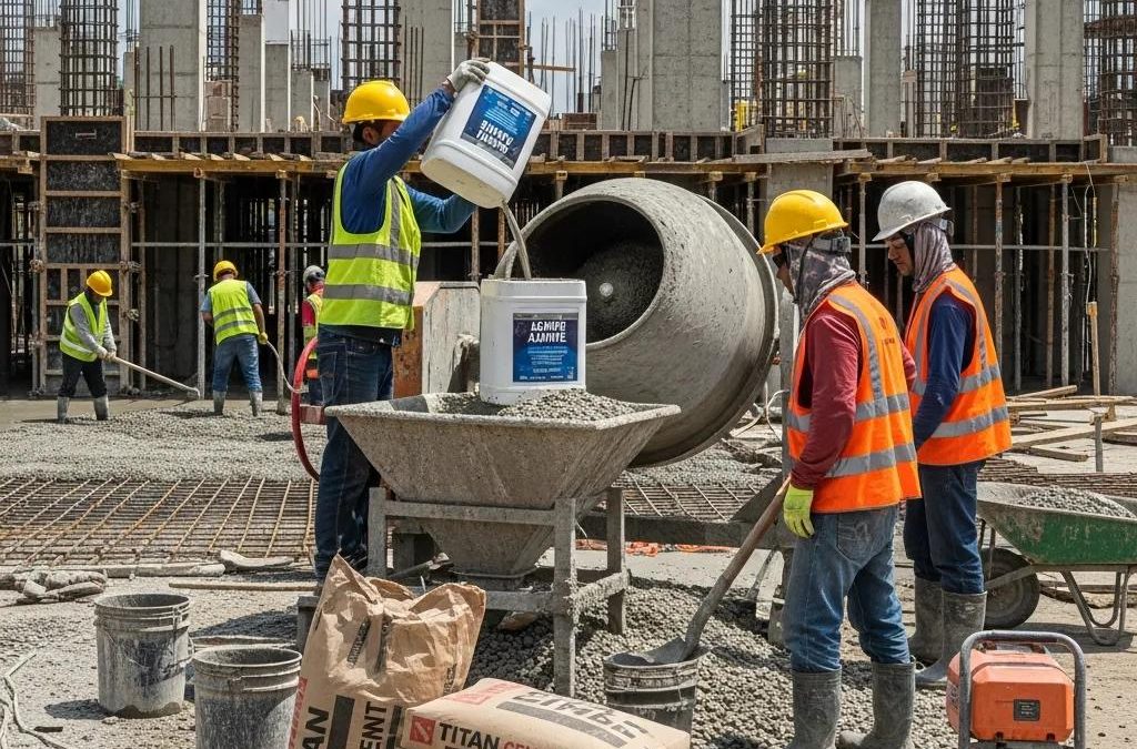Types & Uses of Concrete Admixtures