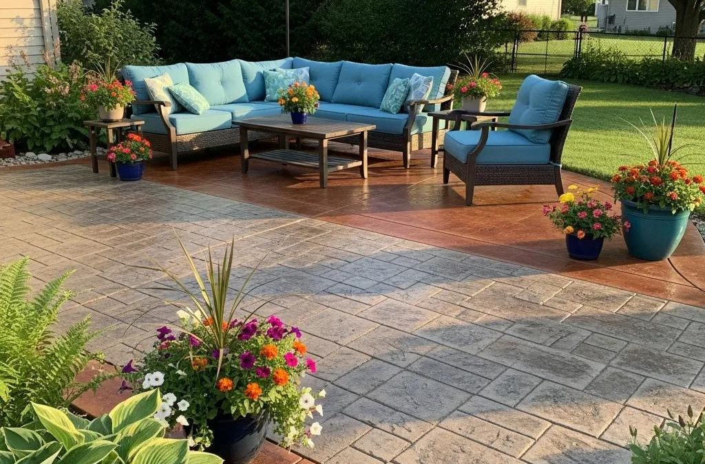 Custom Concrete Patios in Waukesha, WI