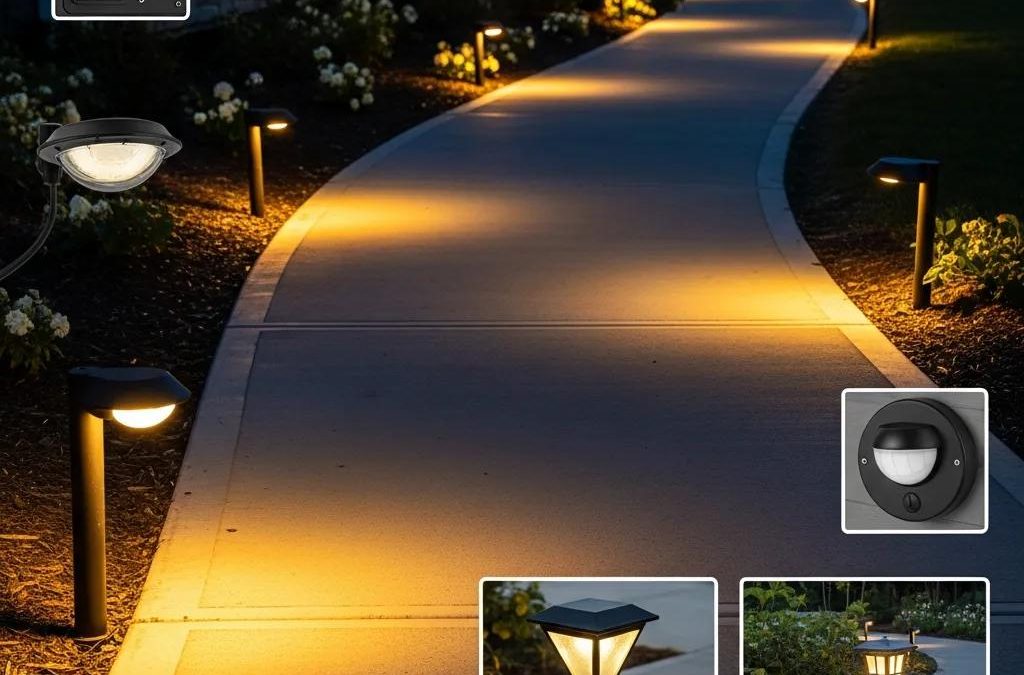 Illuminating Concrete Walkways Safely