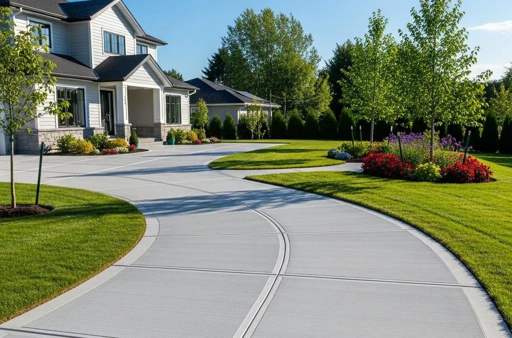 Concrete Driveway Installation and Repair Services