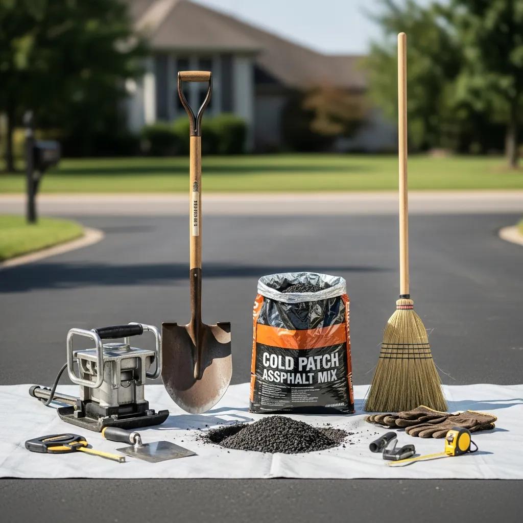 Tools and materials for effective pothole repair