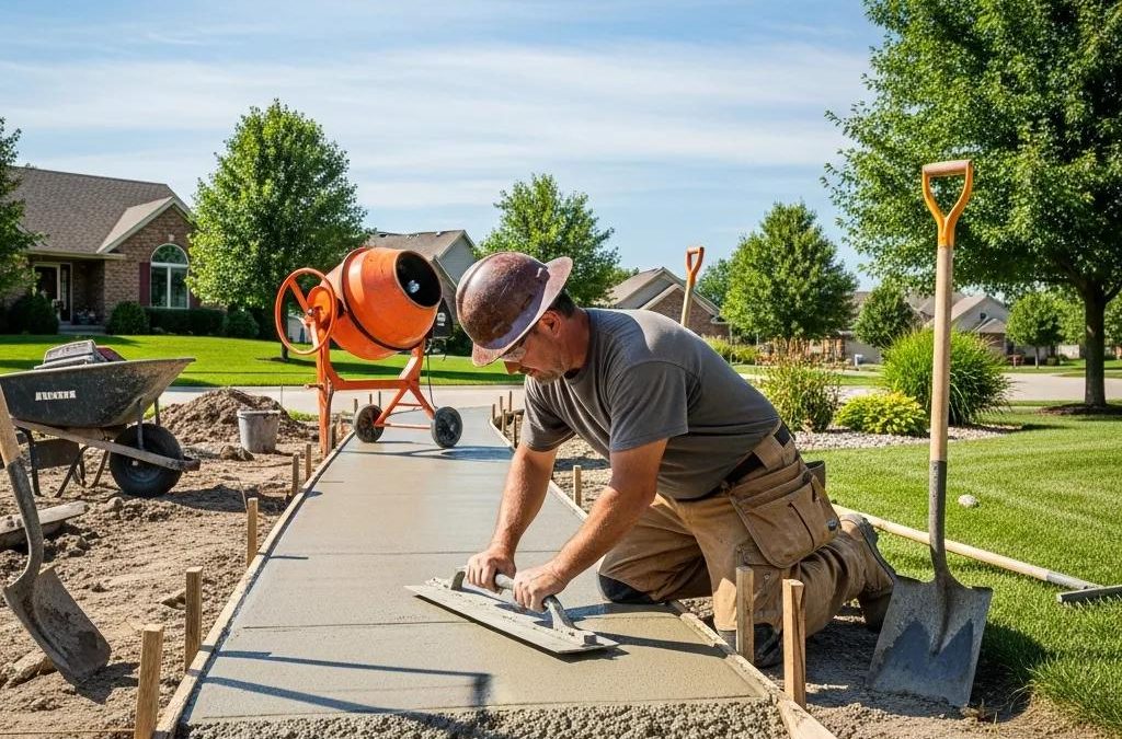 Sidewalk & Walkway Installation Greenfield, WI