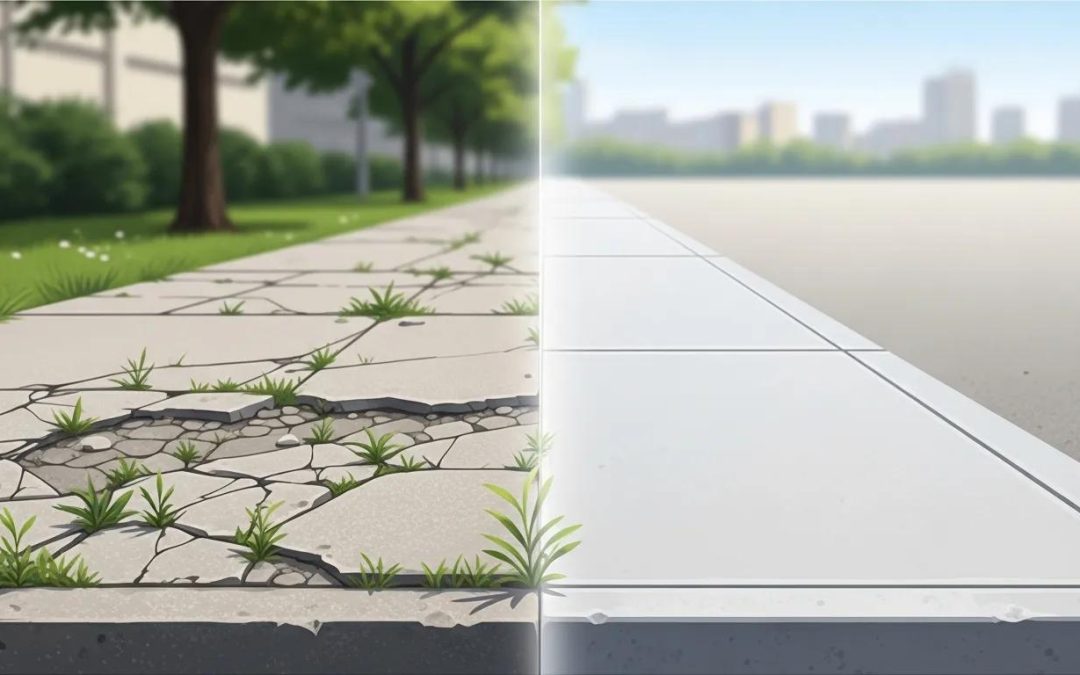 Concrete Sidewalk Repair vs. Replacement: Which Is Better?