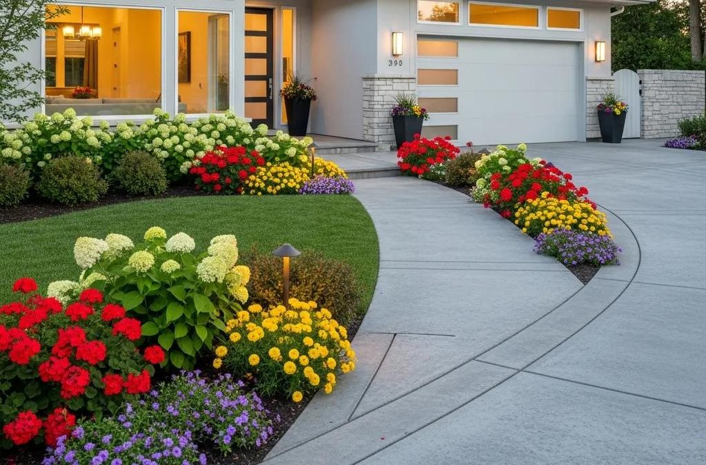 Enhancing Curb Appeal with Concrete