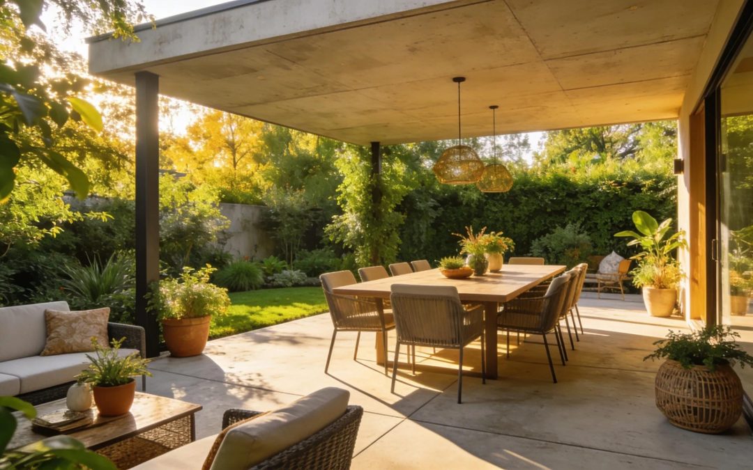 Design Modern Concrete Patios & Outdoor Spaces with Custom Options for Milwaukee Homeowners